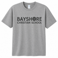 Grey Bayshore Christian School Shirt