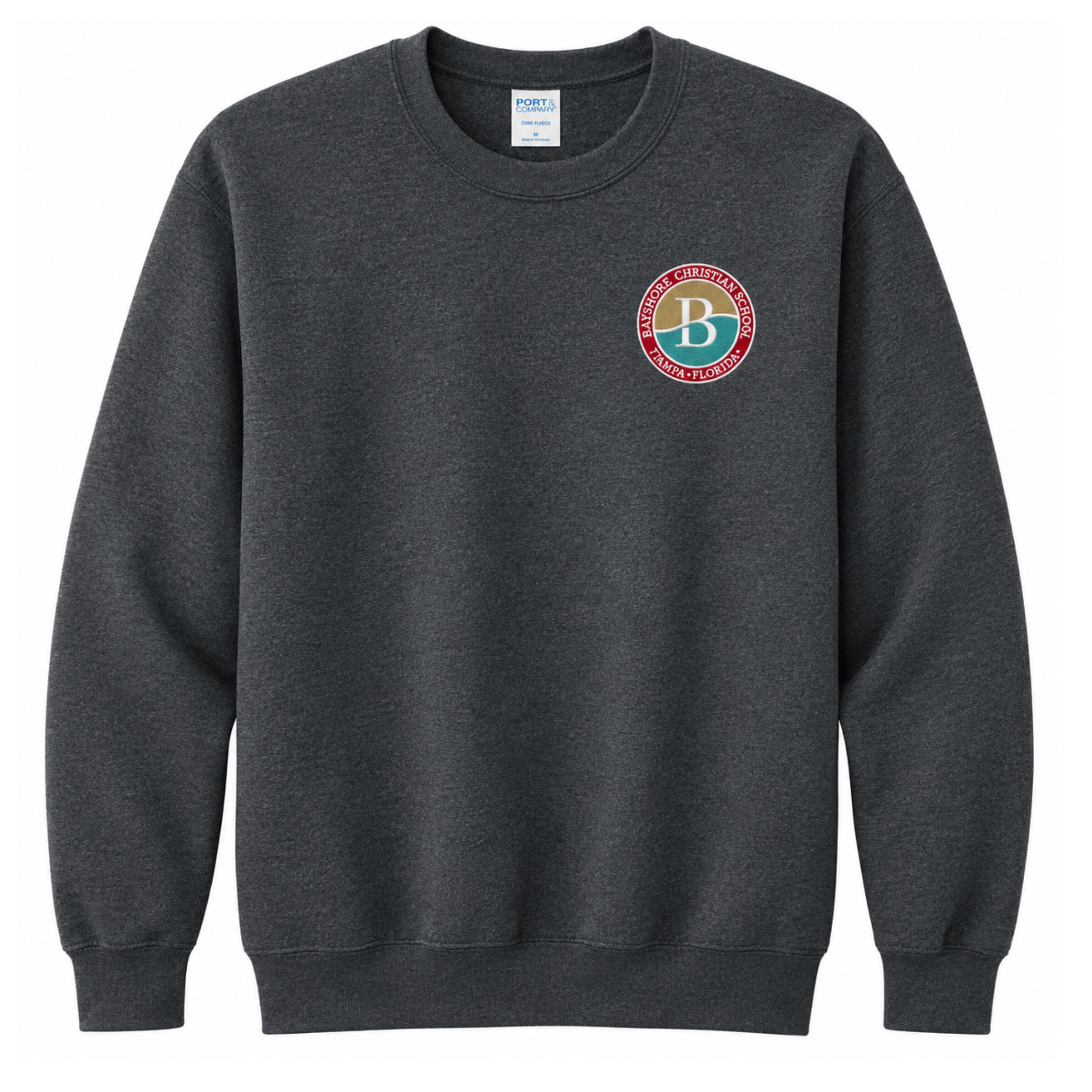 *Uniform*  Youth Embroidered  Crewneck Sweatshirt