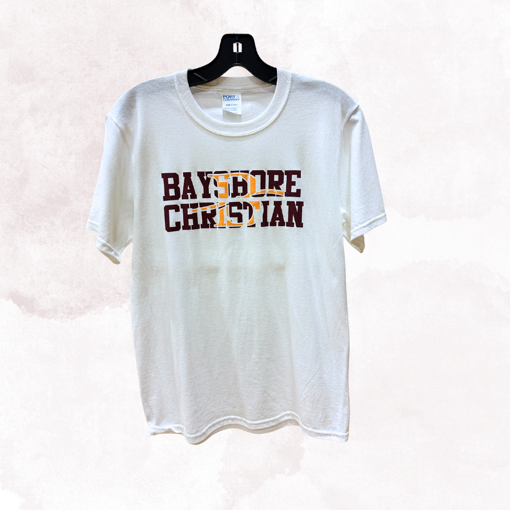 White Bayshore "B" T-Shirt