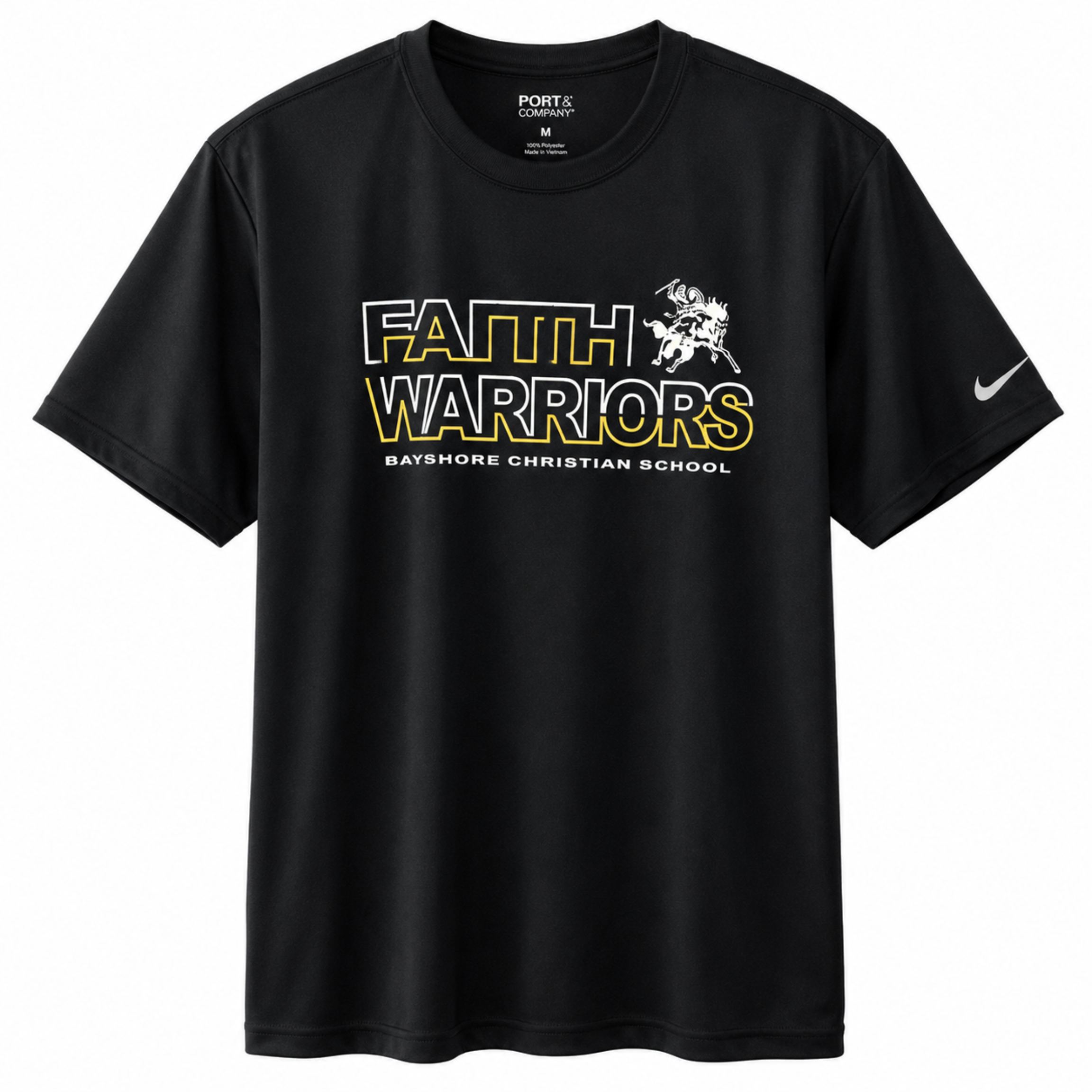 Nike Black Faith Warrior T-Shirt (All Sizes)