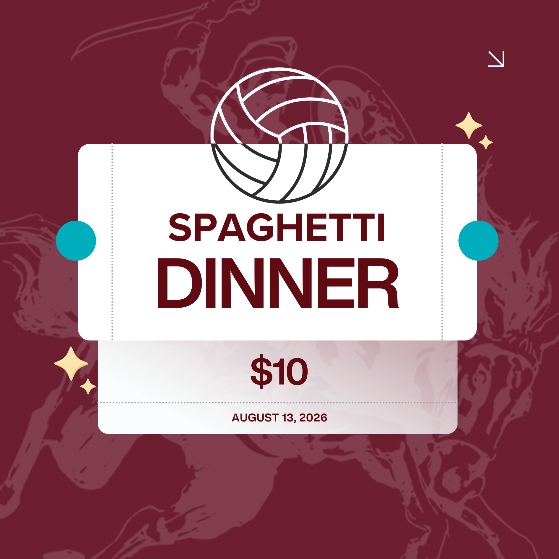 Volleyball Spaghetti Dinner